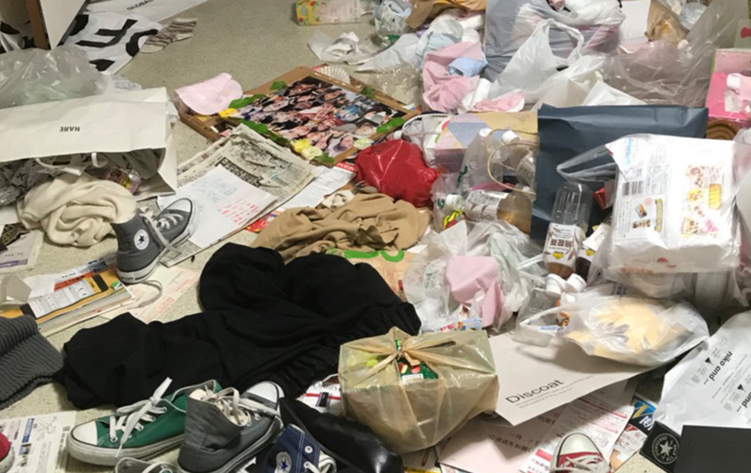 埼玉県でゴミ屋敷の片付け,汚部屋の掃除業者の例①